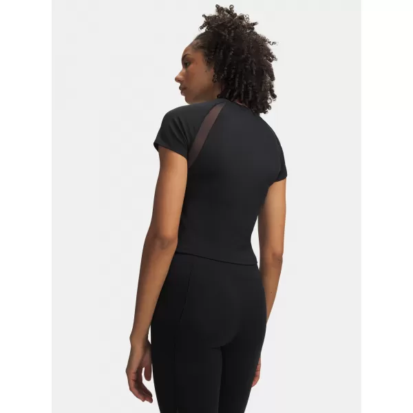  Ženska majica kratkih rukava UNDER ARMOUR MOTION MESH SS 6011045-001 CRNA 
