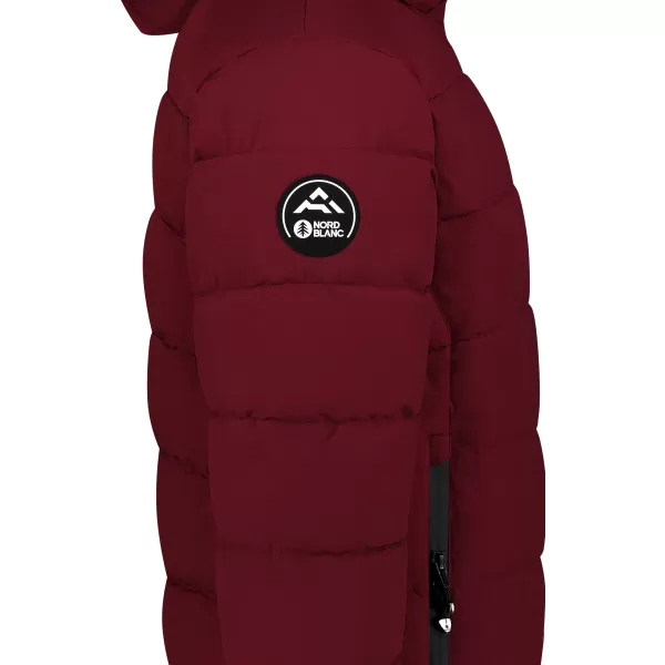  Muška zimska jakna NORDBLANC BRAMBLE NBWJM8258 TAMNOCRVENA 