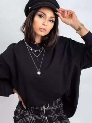 Ženski sweatshirt BASIC FEEL GOOD RV-BL-5185.82P NOIR