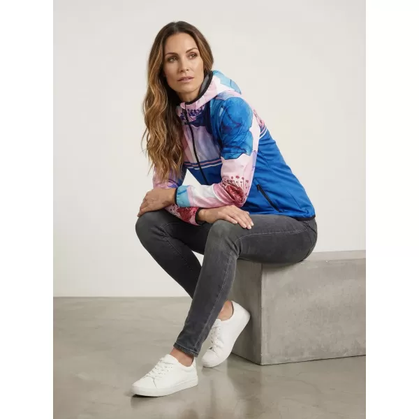  Ženska vrhunska softshell jakna ALTISPORT VOJ/ALW117JACK01 PLAVA/RUŽIČASTA 