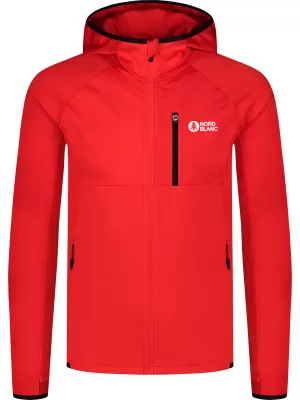 Muški powerfleece duks NORDBLANC CREEK NBWFM8280 CRVENA