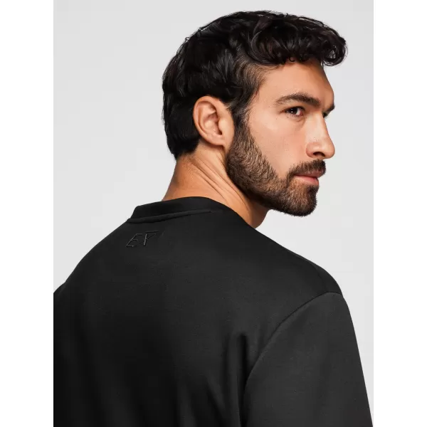  Muški sweatshirt OMBRE OM-SNBC-0199 CRNA 