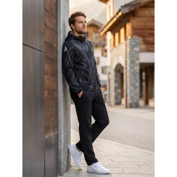  Muška vrhunska softshell jakna ALTISPORT VOJ/ALM072JACK01 CRNA 
