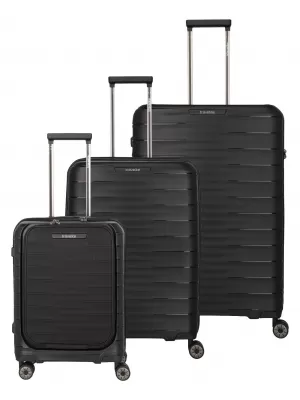 Kofer TRAVELITE Mooby S,M,L Front pocket CRNA