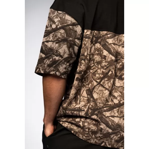  Oversized majica POWER 898 SVIJETLO SMEĐA CAMO Nebbia 