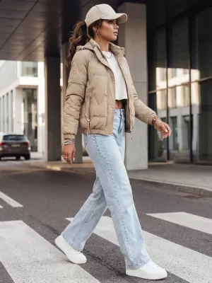 Ženska jakna DSTREET TY4177 BEŽ