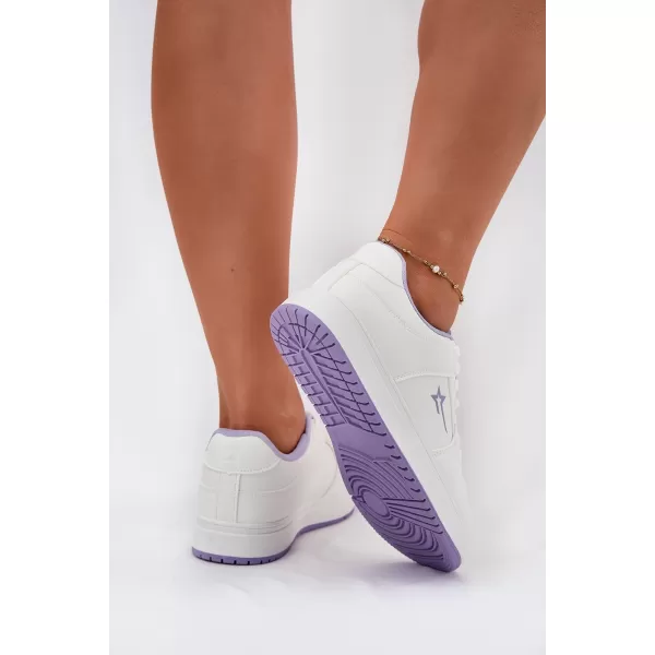  Ženske tenisice BIG STAR RR274A245 BIJELE/LJUBIČASTE Big Star Shoes 