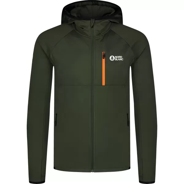  Muški powerfleece duks NORDBLANC CREEK NBWFM8280 ZELENA 