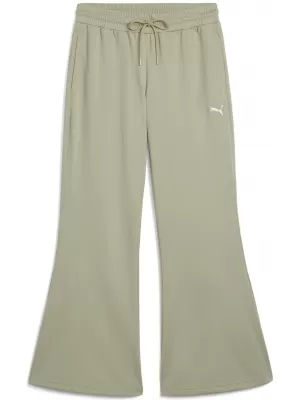 Ženske hlače PUMA WARDROBE ESS FLARED PANTS 632045-82 LUX VOJSKA