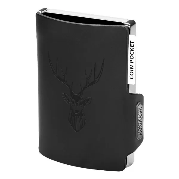  Novčanik MONDRAGHI Silhouette Classic Deer CRNA 