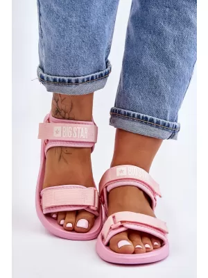 Ženske sandale BIG STAR LL274729 PINK Big Star Shoes