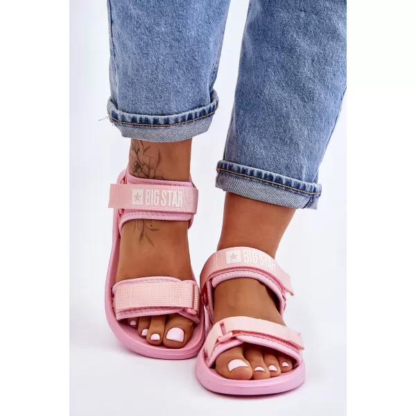  Ženske sandale BIG STAR LL274729 PINK Big Star Shoes 