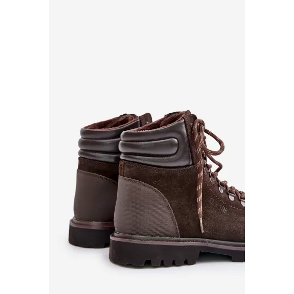  Muške cipele BIG STAR OO174644 SMEĐA/BEŽ Big Star Shoes 