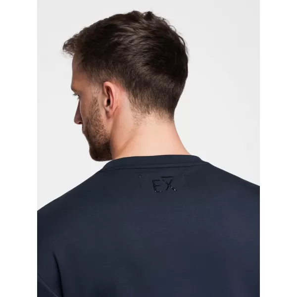  Muški sweatshirt OMBRE OM-SNBC-0199 TAMNOPLAVA 