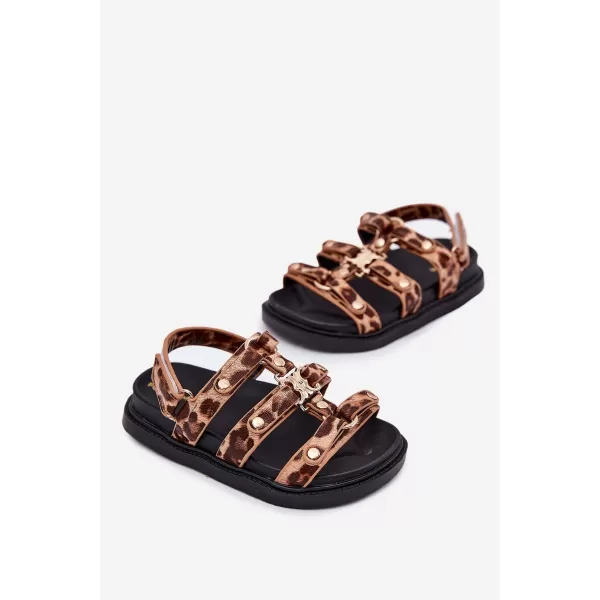  Dječje sandale BOTO LUNESSA 38047 LEOPARD 