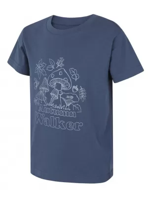 Dječja majica HUSKY TEE MUSHROOM K PLAVA