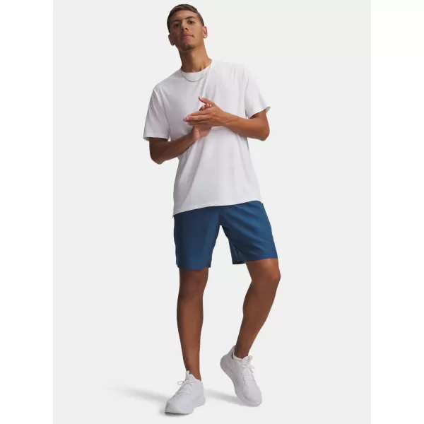  Muške kratke hlače UNDER ARMOUR UA TECH WOVEN WORDMARK SHORT 1383356-498 PLAVA 