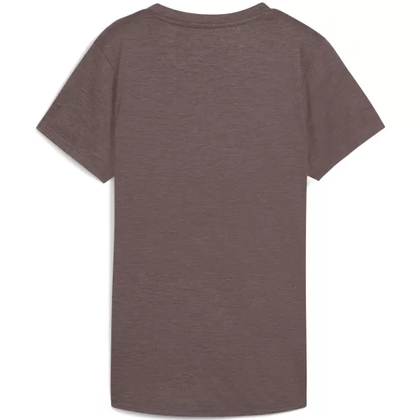  Ženska majica kratkih rukava PUMA W TAD ESSENTIAL HEATHER TEE 525891-88 GROŽĐICA VRIJESAK 