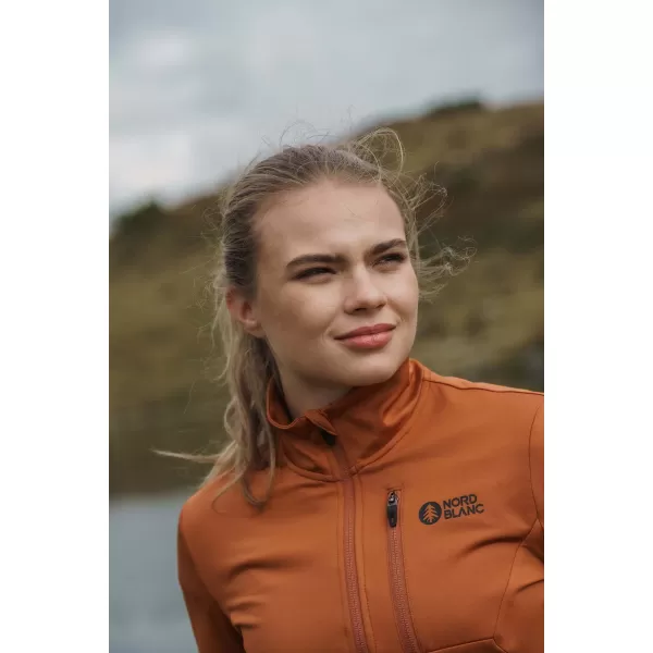  Ženska powerfleece majica NORDBLANC SEDGE NBWFL8291 SMEĐA 