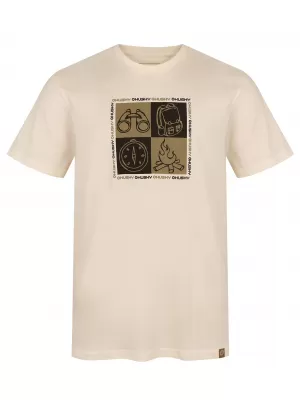 Muška majica kratkih rukava HUSKY TEE SQUARE M BEŽ