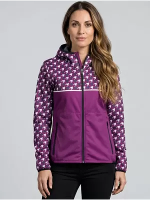 Ženska vrhunska softshell jakna ALTISPORT VOJ/ALW048JACK01 LJUBIČASTA