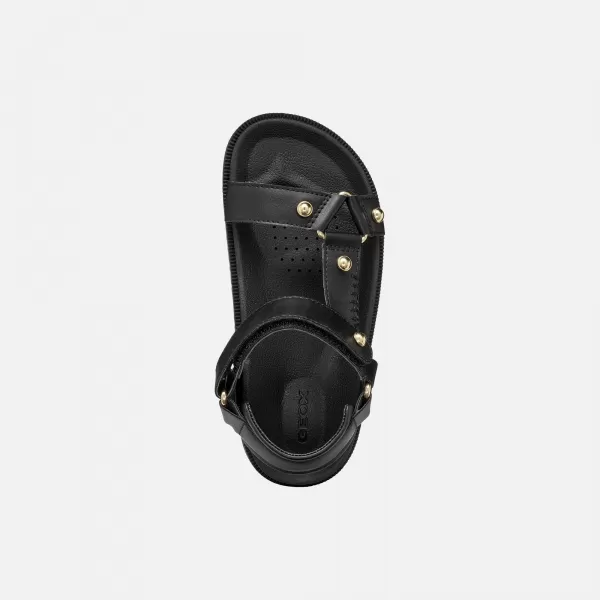  Sandale za djevojčice GEOX SANDAL FOAMMENTERA J65P0D000BCC9999 CRNA 