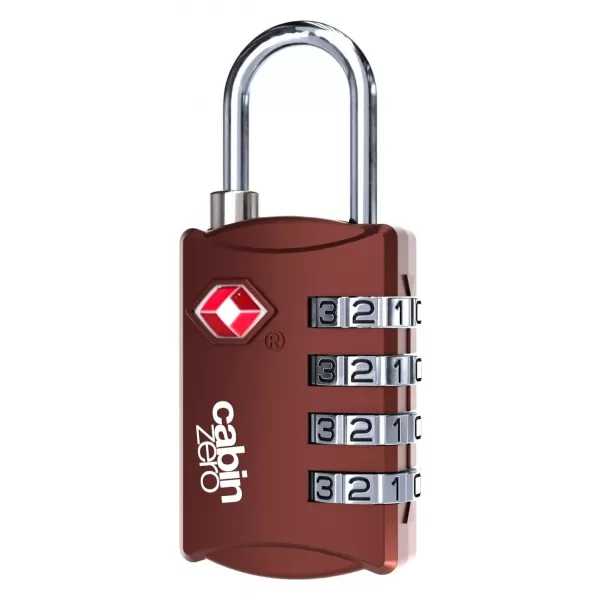  brava CABINZERO TSA Travel Lock CRVENA SANGRIJA 