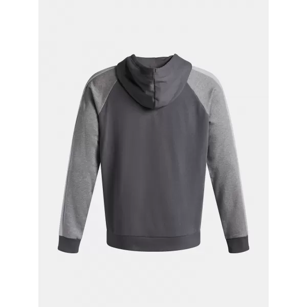  Muški sweatshirt UNDER ARMOUR UA RIVAL FLC CB HOOD 6003958-025 SIVA 