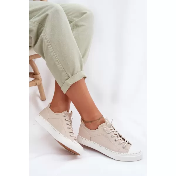  Ženske tenisice BIG STAR TT274387 BEŽ Big Star Shoes 