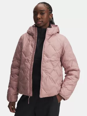 Ženska jakna UNDER ARMOUR LEGEND DOWN JACKET 6008818-673 RUŽIČASTA