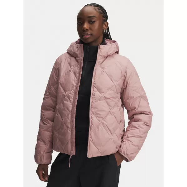  Ženska jakna UNDER ARMOUR LEGEND DOWN JACKET 6008818-673 RUŽIČASTA 