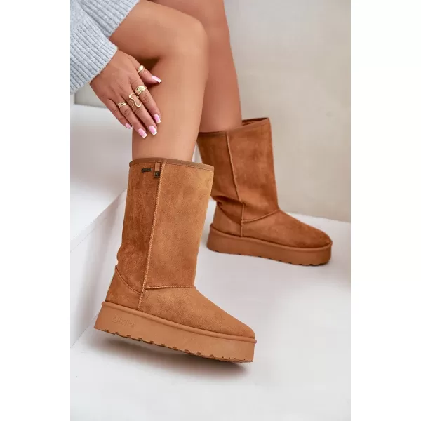  Ženske cipele BIG STAR OO274893 SMEĐA/BEŽ Big Star Shoes 
