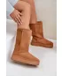 Ženske cipele BIG STAR OO274893 SMEĐA/BEŽ Big Star Shoes