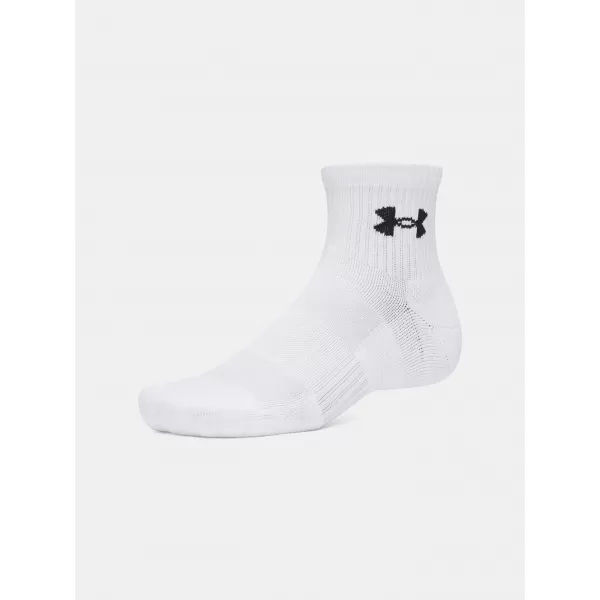  Čarape UNDER ARMOUR PERFORMANCE COTTON 3P QTR 6009686-100 BIJELA 
