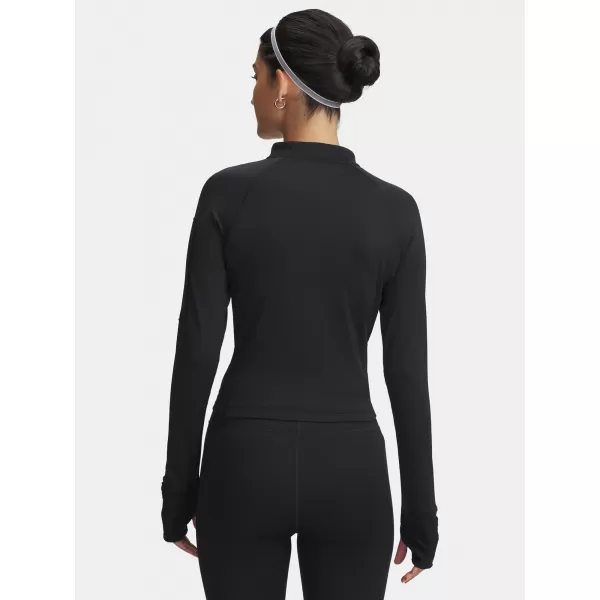  Ženska majica kratkih rukava UNDER ARMOUR UA VELOCITI PRO CW HALF ZIP 6004015-001 CRNA 