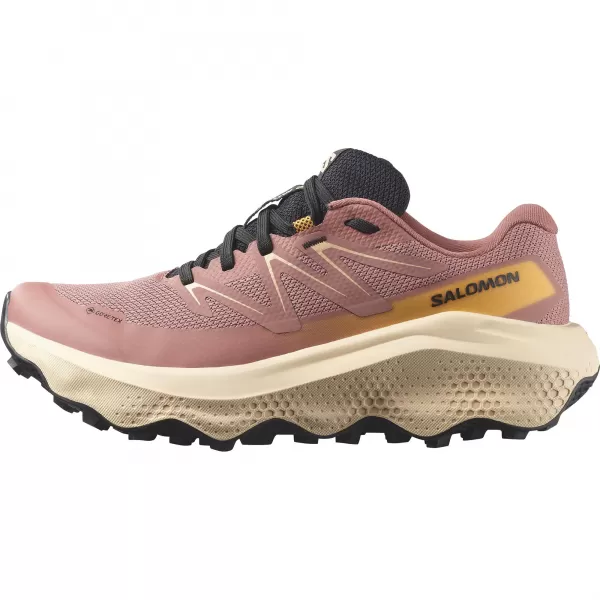  Ženske cipele SALOMON ULTRA FLOW 2 GTX W L47884500 BURLWOOD/NJEŽNA BRESKVA/TOPLA MARELICA 