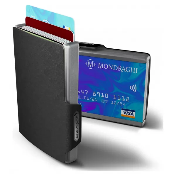  Novčanik MONDRAGHI SAFFIANO CRNA 