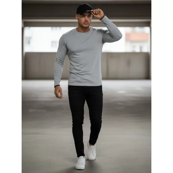  Muška majica kratkih rukava DSTREET LX0578 SIVA 