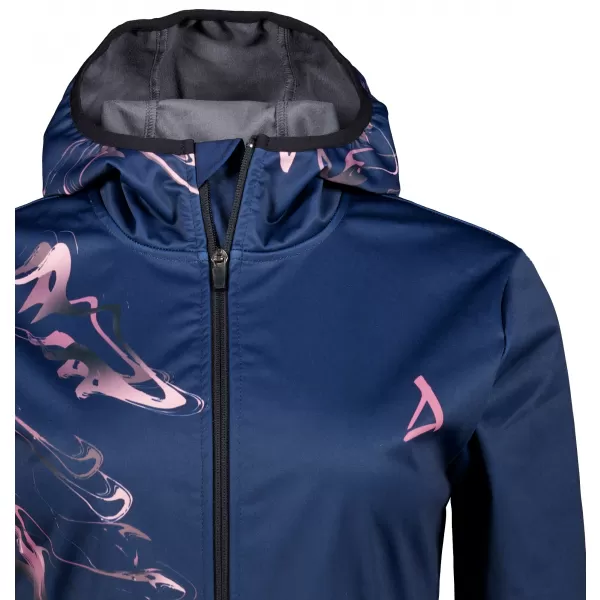  Ženska vrhunska softshell jakna ALTISPORT VOJ/ALW064JACK01 PLAVO RUŽIČASTA 