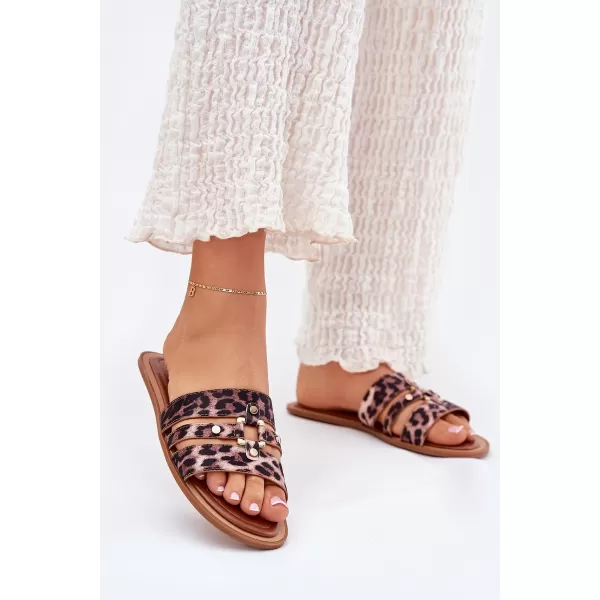  Ženske papuče BOTO NOROTI 37941 LEOPARD 