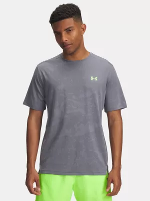 Muška majica kratkih rukava UNDER ARMOUR UA TECH VENT JACQUARD SS 1377052-025 SIVA