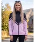 Ženska vrhunska softshell jakna ALTISPORT VOJ/ALW101JACK01 RUŽIČASTO CRNA