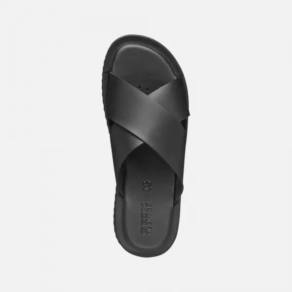  Muške sandale GEOX ERICE G002620 CRNA 