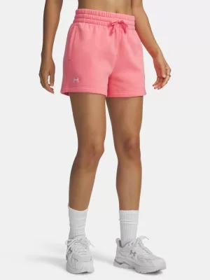 Ženske kratke hlače UNDER ARMOUR RIVAL FLEECE SHORT 1382723-600 RUŽIČASTA