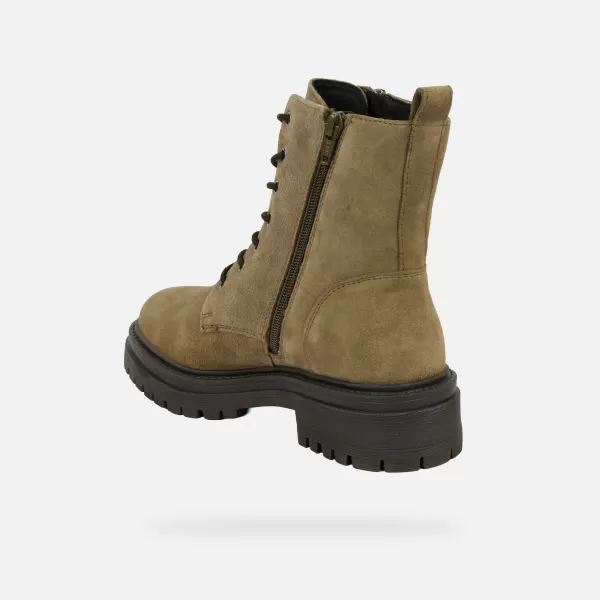  Ženske gležnjače GEOX IRIDEA G004093 KAKI 
