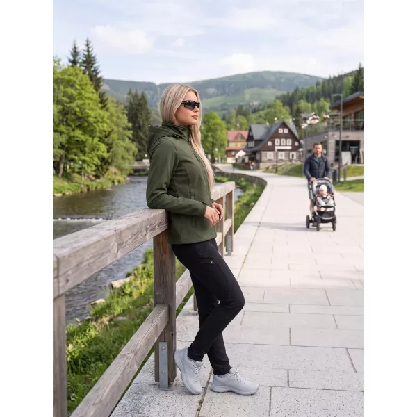  Ženska softshell jakna ALTISPORT NoPrint NP/ALW945 VOJNOG 