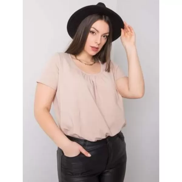  Ženska majica kratkih rukava BASIC FEEL GOOD RV-TS-6320.85P BEŽ 