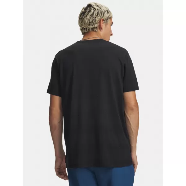  Muška majica kratkih rukava UNDER ARMOUR 6009517-001 CRNA 