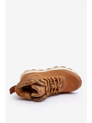 Dječje zimske cipele BIG STAR MM374202 CAMEL Big Star Shoes