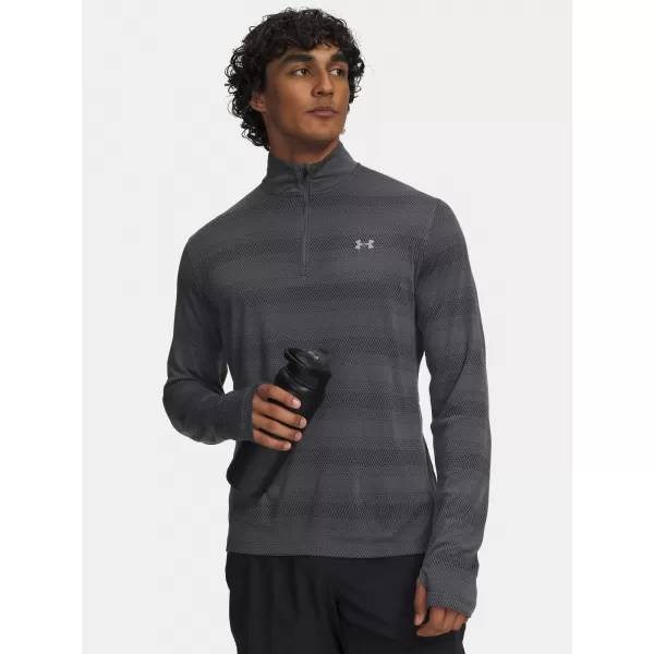  Muška majica kratkih rukava UNDER ARMOUR UA VELOCITI 1/4 ZIP 6010887-025 SIVA 